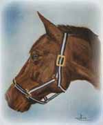 Billy m&aring;lad i olja 50x60 cm