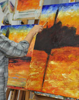 Måla som Monet på Helens Studio