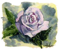 rosbildakvarell